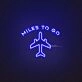 Airplane Neon Sign