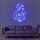 Flower Hug Neon Sign