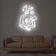 Flower Hug Neon Sign