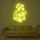 Flower Hug Neon Sign
