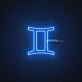 Gemini Zodiac Neon Sign