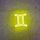 Gemini Zodiac Neon Sign
