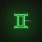 Gemini Zodiac Neon Sign
