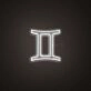 Gemini Zodiac Neon Sign