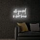 All you need is love eyebrows LED Neon Sign