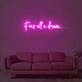 It Was All A Dream 3 Neon Sign