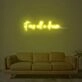 It Was All A Dream 3 Neon Sign