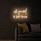 All you need is love eyebrows LED Neon Sign