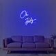 Oh Baby Neon Sign