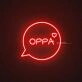 Oppa Neon Sign