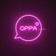 Oppa Neon Sign