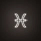 Pisces Zodiac Neon Sign