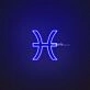 Pisces Zodiac Neon Sign