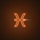 Pisces Zodiac Neon Sign