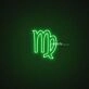 Virgo Zodiac Neon Sign