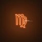 Virgo Zodiac Neon Sign