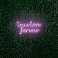 True love forever LED neon sign