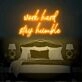Work Hard Stay Humble Neon Sign