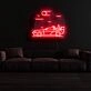 Back to the Future Car Neon Sign