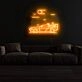 Back to the Future Car Neon Sign