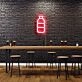 Bottled Water Neon Sign