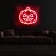 Christmas Pumpkin Neon Sign