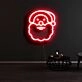Christmas Santa Claus Neon Sign
