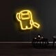Drunk Domo Kun Neon Sign