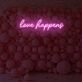 Love Happens LED Neon Sign