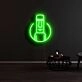 Easter Island Icon Neon Sign