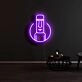 Easter Island Icon Neon Sign