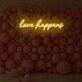 Love Happens LED Neon Sign