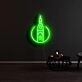 Nantes City Icon Neon Sign