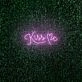 Kiss Me LED Neon Sign