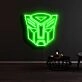 Transformers Neon Sign