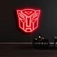 Transformers Neon Sign