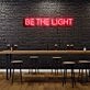 Be The Light Neon Sign