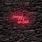 Crazy in love LED neon sign