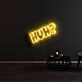 HUH Neon Sign
