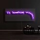 Is Something Wrong Neon Sign