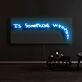 Is Something Wrong Neon Sign
