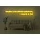 Simplicity Is The Ultimate Sophistication Neon Sign