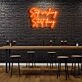 Stop Wishing Start Doing Neon Sign