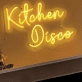Kitchen Disco Neon Sign Turn Your Kitchen into a Dance Party