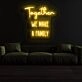 Together We Make A Family Neon Sign