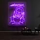 Cyberpunk 2077 Keanu Reeves Neon Sign