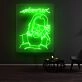 Cyberpunk 2077 Keanu Reeves Neon Sign