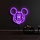 Mickey Mouse Smile Neon Sign
