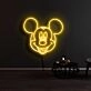 Mickey Mouse Smile Neon Sign