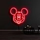 Mickey Mouse Smile Neon Sign